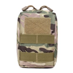 MOLLE tactical bag tactical enthusiast accessory bag EDC outdoor toolkit bag first aid bag emergency bag camouflage tactical waist bag