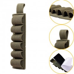 Outdoor 6-hole shotgun patch accessory, multi-function tactical Velcro, bulk tool Velcro, bullet bag