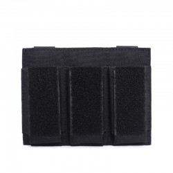 Tactical small triple magazine, 9mm pistol magazine, military enthusiast multi-functional accessory storage bag, popular downstream products