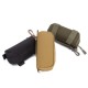 Tactical outdoor portable glasses case, sports glasses case, nylon hardshell glasses case, Molle system sunglasses