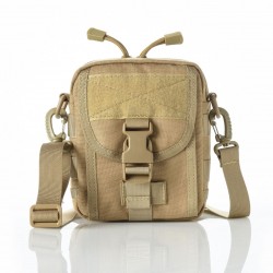 New tactical waist bag, outdoor portable hip-hop casual small shoulder bag, storage bag, coin and key holder, factory direct