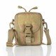 New tactical waist bag, outdoor portable hip-hop casual small shoulder bag, storage bag, coin and key holder, factory direct