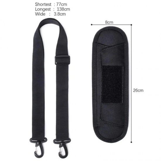 Cross-border outdoor sports shoulder strap, breathable universal backpack, sponge shoulder pad, accessory bag, universal shoulder pad