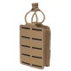 Military enthusiast 5.56mm laser accessory bag, 1000D tactical nylon clipper bag, outdoor Molle single-link bullet bag