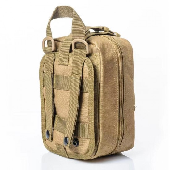 Tactical medical bag accessory bag accessory bag tactical waist bag multi-functional bag outdoor rescue MOLLE life-saving bag