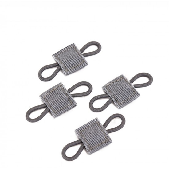 PTT antenna binding buckle, walkie-talkie headset mounting buckle, outdoor tactical Molle system backpack vest accessory