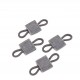 PTT antenna binding buckle, walkie-talkie headset mounting buckle, outdoor tactical Molle system backpack vest accessory