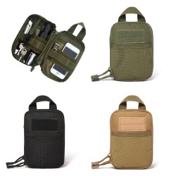 Military enthusiast phone bag, EMT tool bag, Molle system small bag, tactical waist bag and medical bag Outdoor waist bag