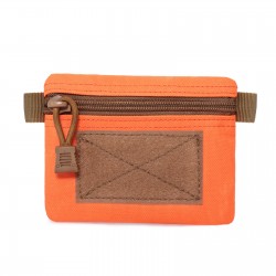 Outdoor military enthusiast pocket money storage bag 1000D zipper bag coin card bag card sleeve identification bag tactical handbag