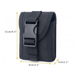 Tactical multi-functional waist bag outdoor military enthusiast small cigarette box bag 600D outdoor EDC multi-functional tool bag cross-border