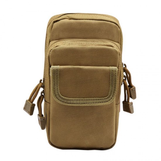 Outdoor tactical waist bag, military enthusiast sports tactical belt, belt coin purse, 5.6-inch phone bag