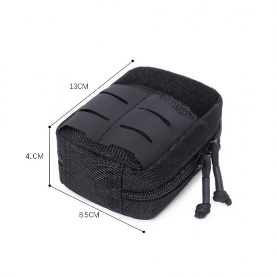 Nylon tactical medical kit, MOLLE accessory waist bag, multifunctional outdoor climbing storage bag, drop shipping