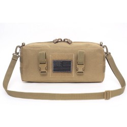Best-selling outdoor large miscellaneous storage bag waterproof tactical accessories sports waist bag MOLLE accessory medical bag