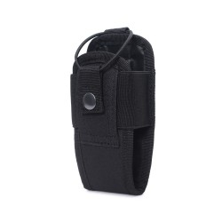New outdoor tactical walkie-talkie MOLLE accessory bag tactical enthusiast camouflage accessory bag multi-functional walkie-talkie bag
