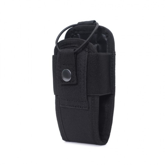 New outdoor tactical walkie-talkie MOLLE accessory bag tactical enthusiast camouflage accessory bag multi-functional walkie-talkie bag