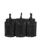 New tactical triple pouch accessory, pistol magazine pouch, field vest, multi-function outdoor storage bag